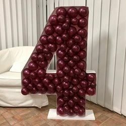 תבנית לבלונים מספר 4
