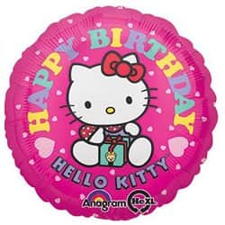 בלון מיילר 18" עגול הלו קיטי HBD
